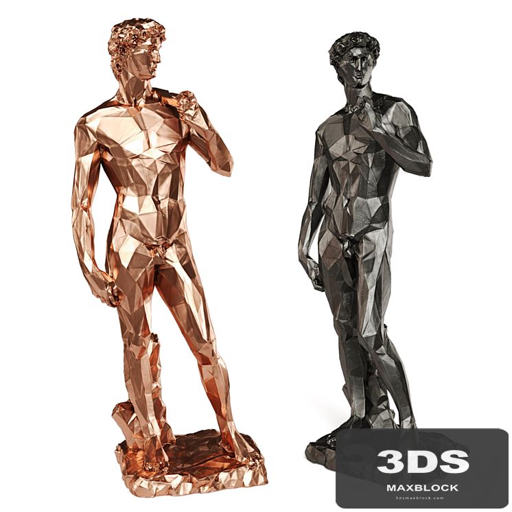 David Michelangelo Tall edges Copper Black