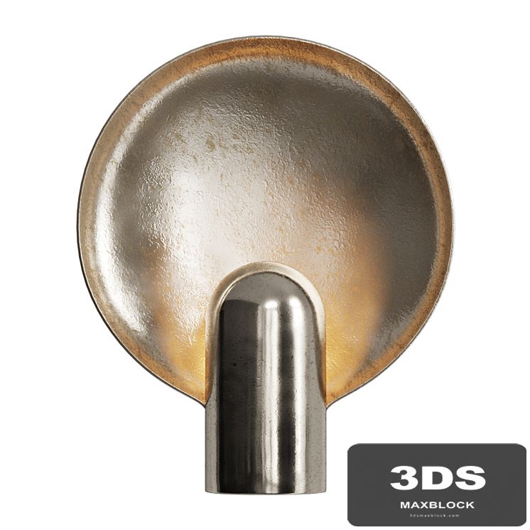 Sculpted Bronze Table Lamp by Henry Wilson