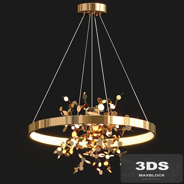 Felisa Coin round chandelier
