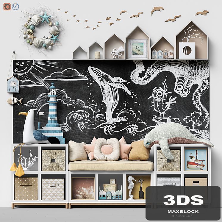Toys and furniture set 110