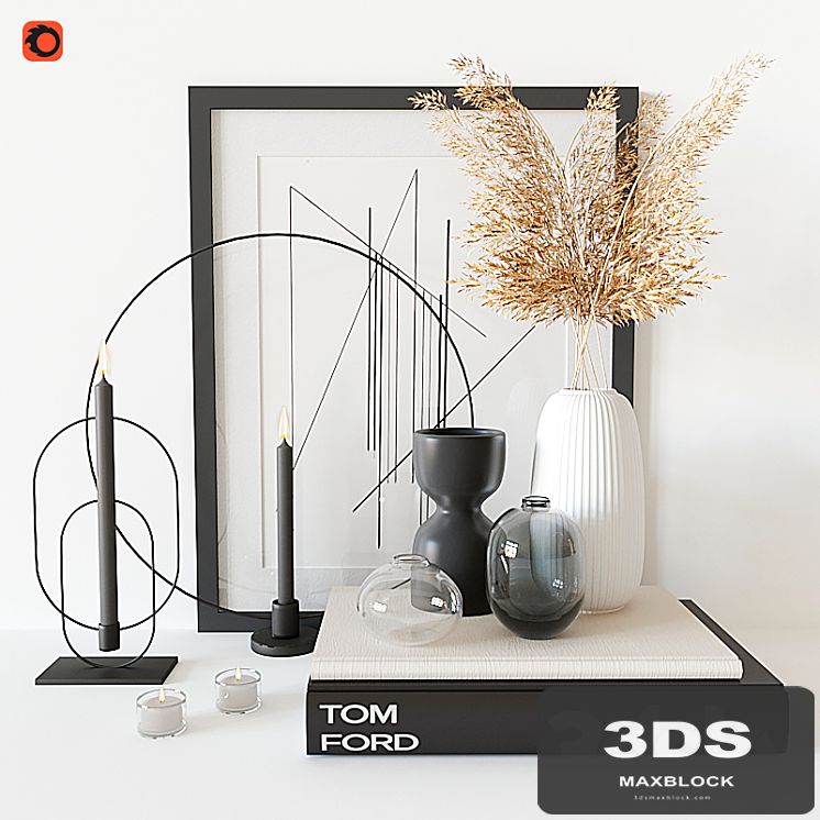 Decorative set housewolf 04