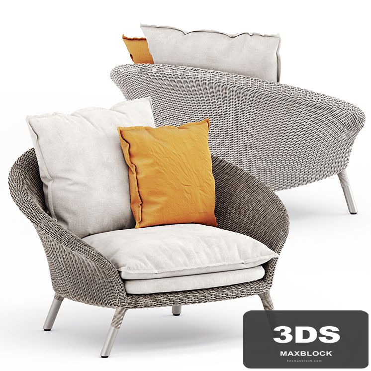 Strada lounge chair by Janus et Cie