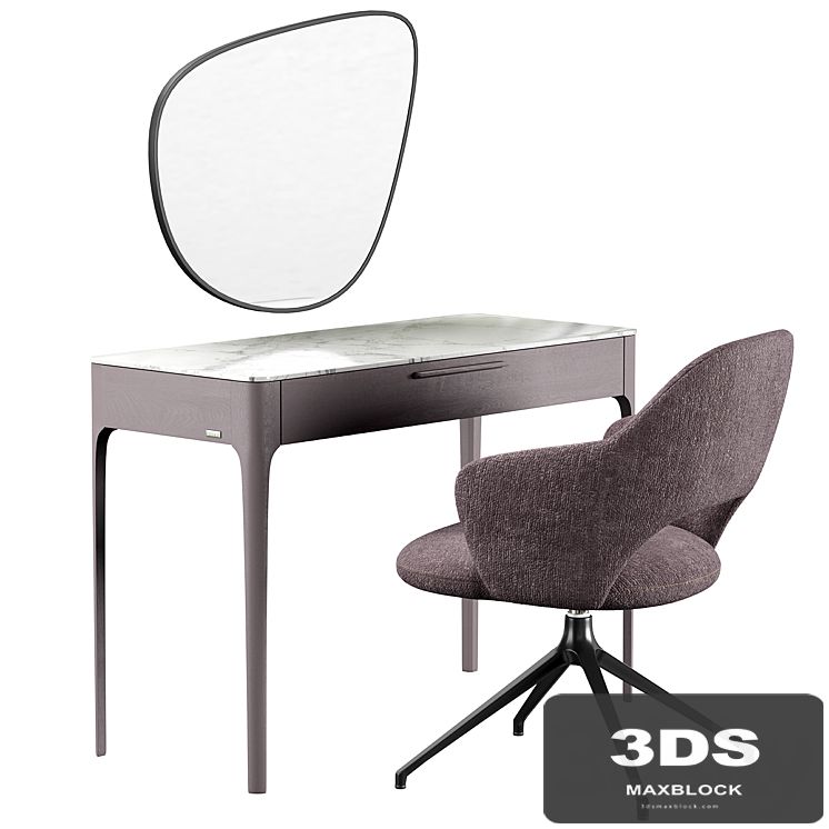 Mara dressing table Roma Furman armchair