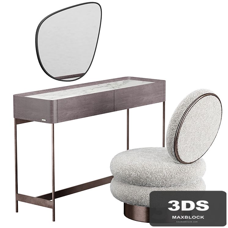 IRIS dressing table Moly Armchair