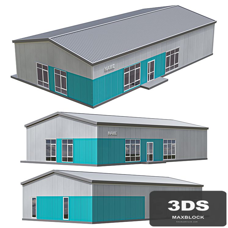 Sandwich panel building