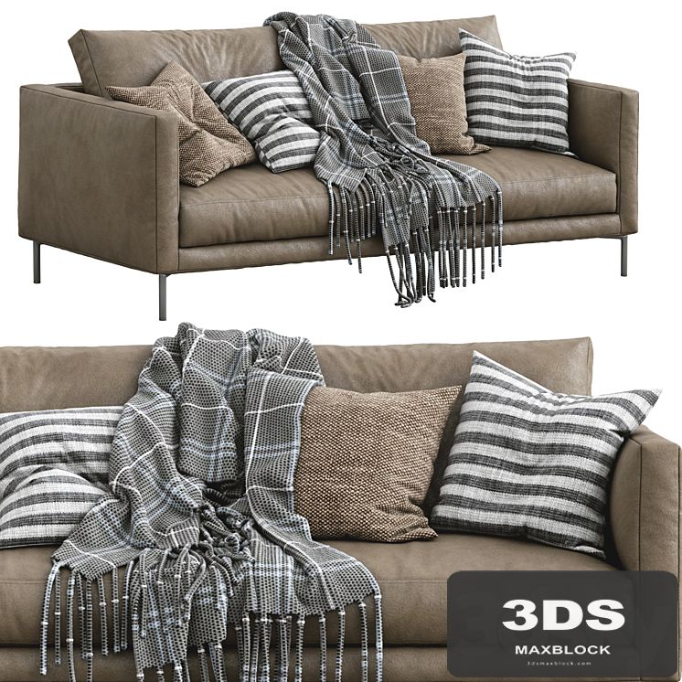 Interface Leather Sofa COCO