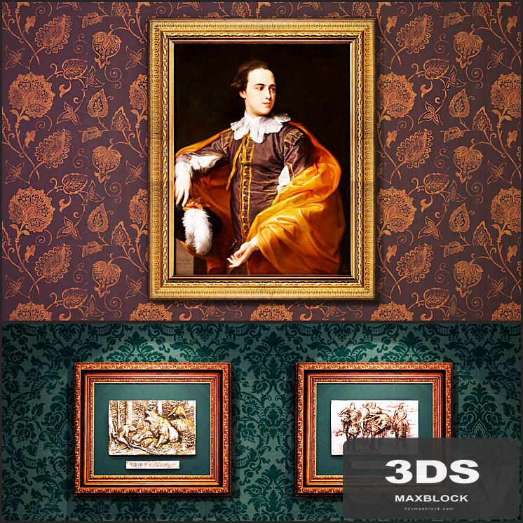 The picture in a frame (a collection of 4)