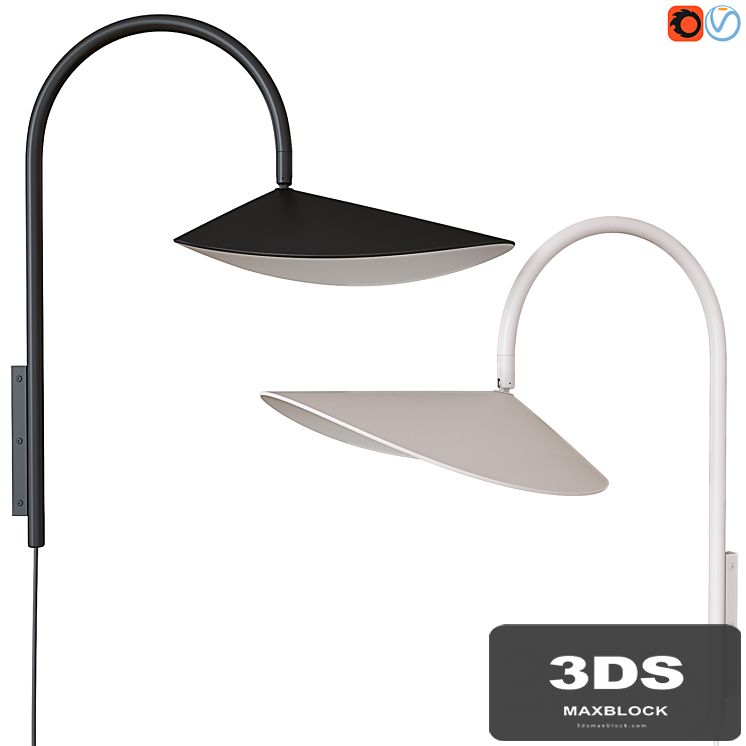 Arum wall lamp