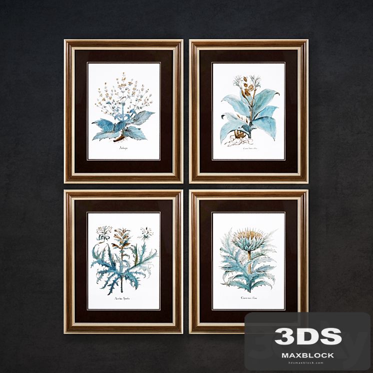 The picture in the frame: 10 piece (Collection 9)