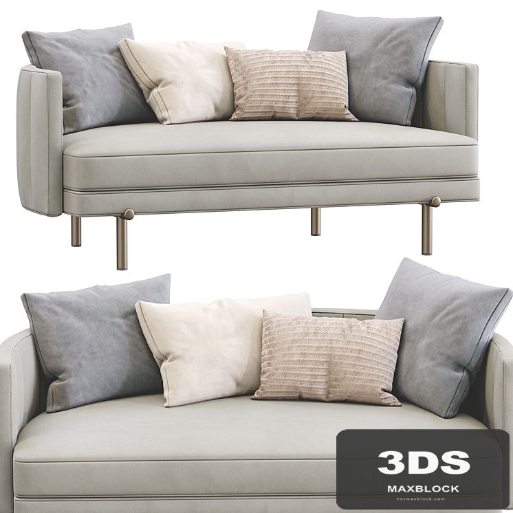 Sofa Torii By Minotti Leather