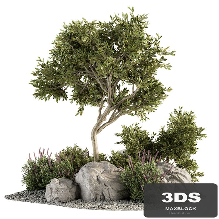 Garden set Tree and Bush - Garden Set 18