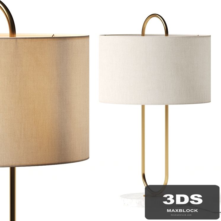 CB2 Warner / Dantone Home Mateo Table Lamps