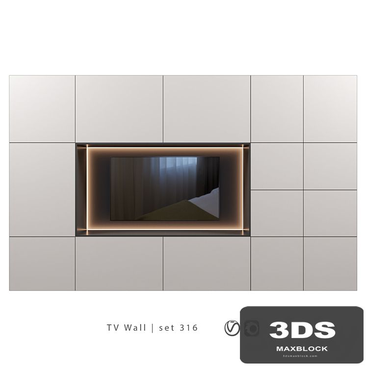 TV Wall | set 316