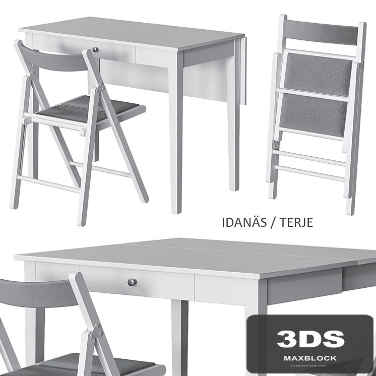 IDANÄS / TERJE IKEA table and chairs