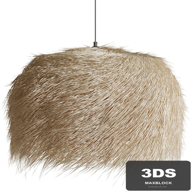 Suspension demi-boule palm