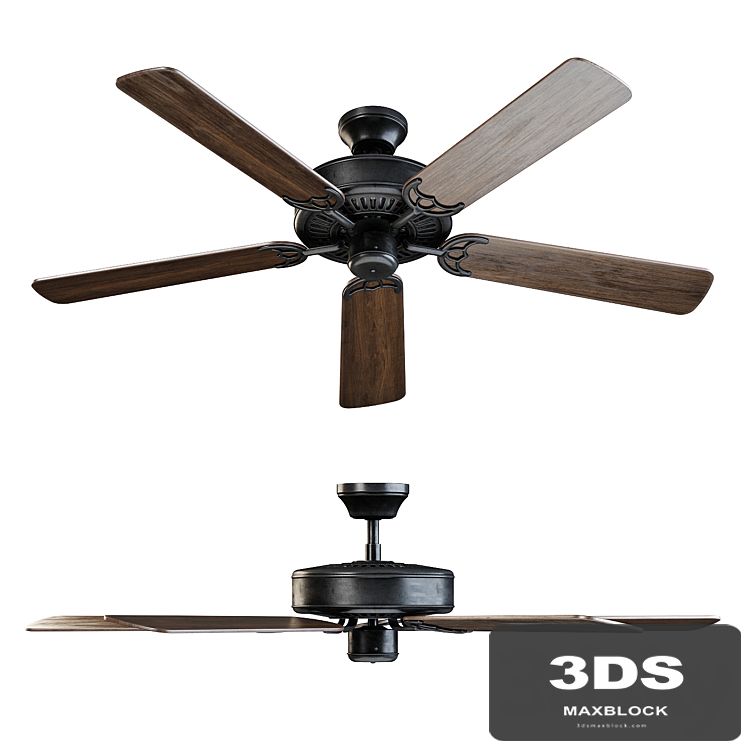 ALOHA Brown ceiling fan