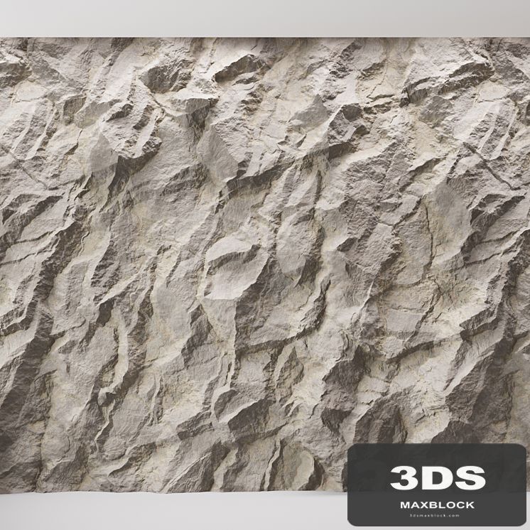 Rock cliff wall №35