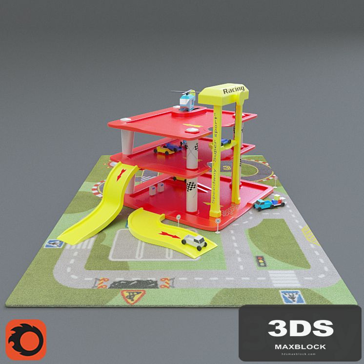 Children race track