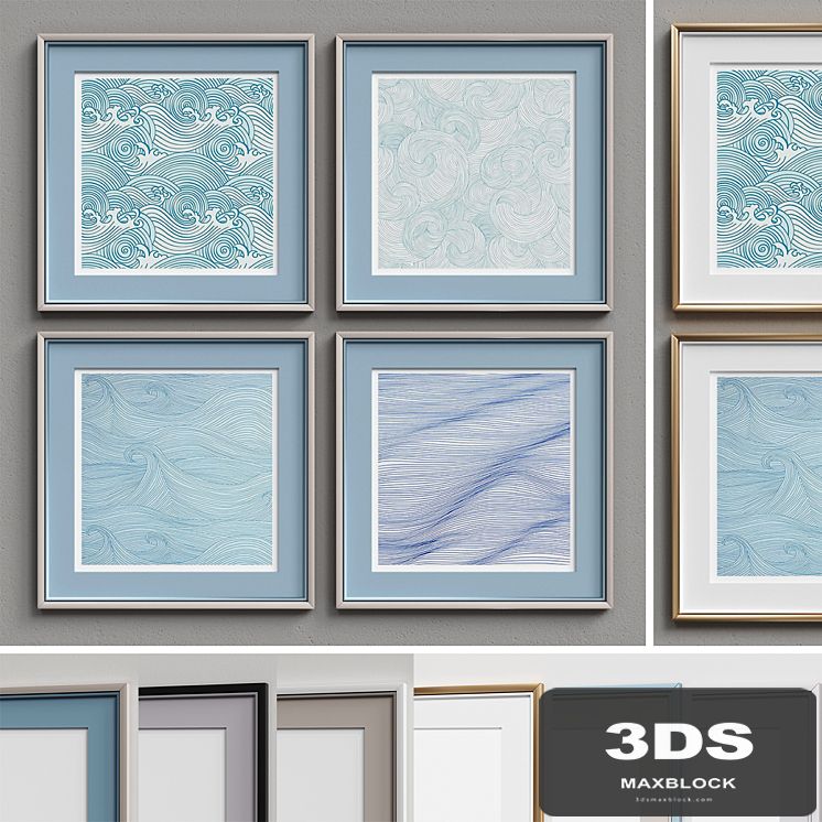 Nice Picture Frames Set 234