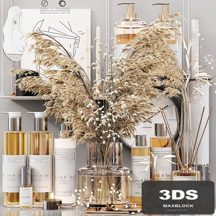 Bathroom Decor Set 08