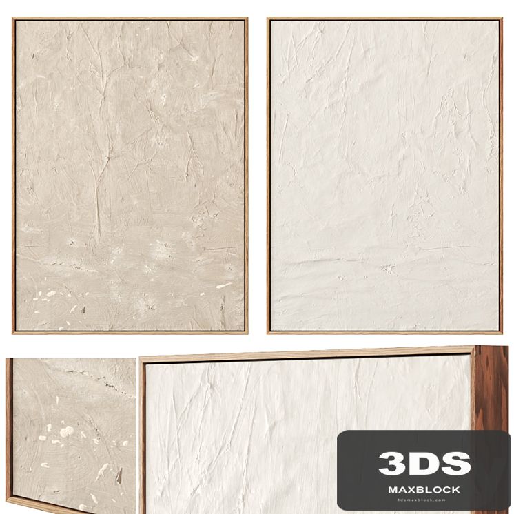Plaster paintings