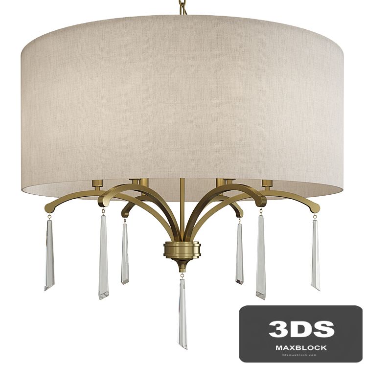 Gwyneth drum chandelier