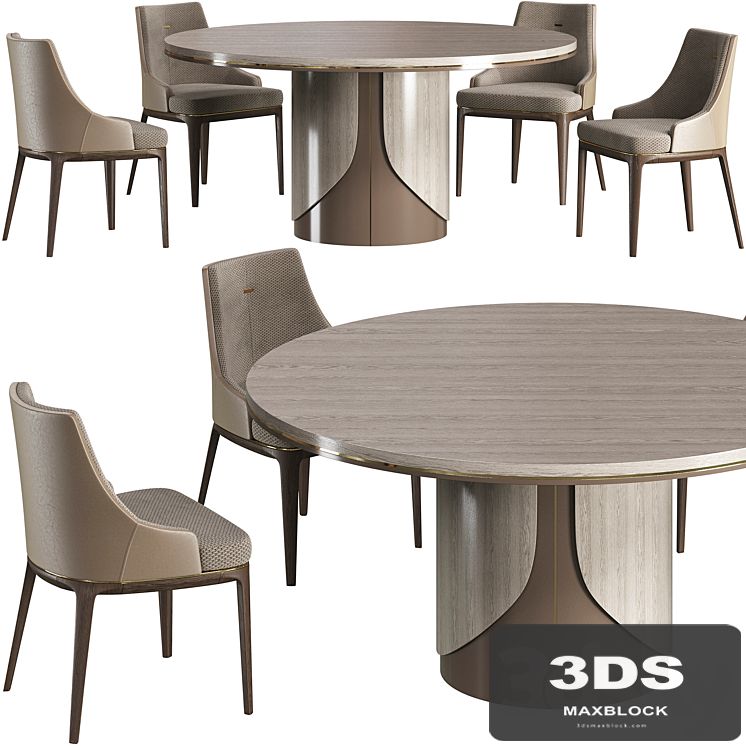 Dining table Frato Treviso + chair Aster Alaton
