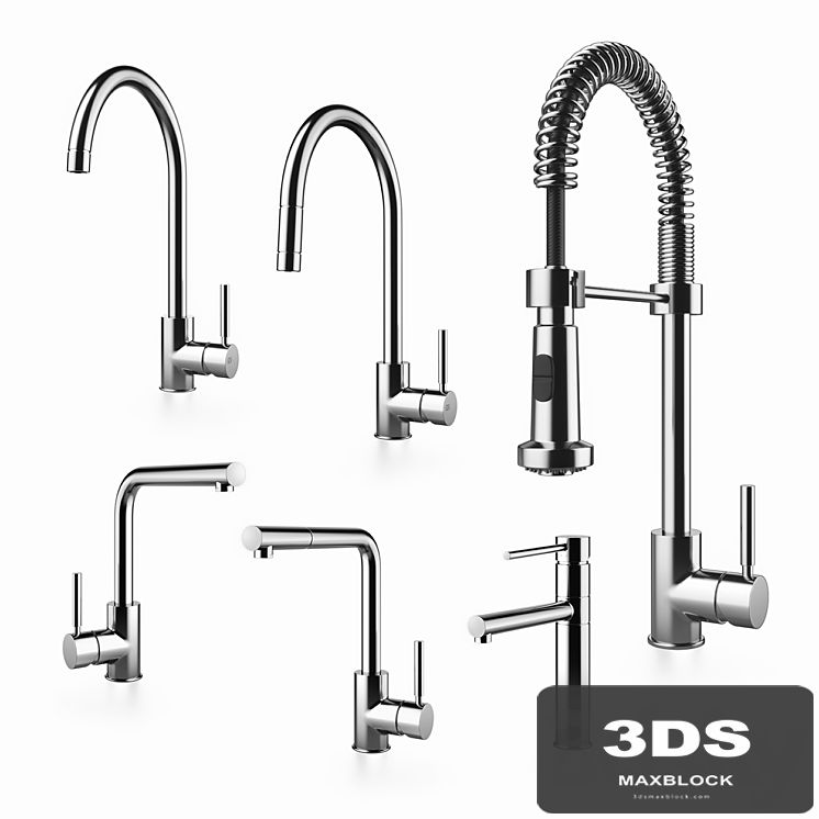 Gessi Neutron Kitchen Tapware Collection
