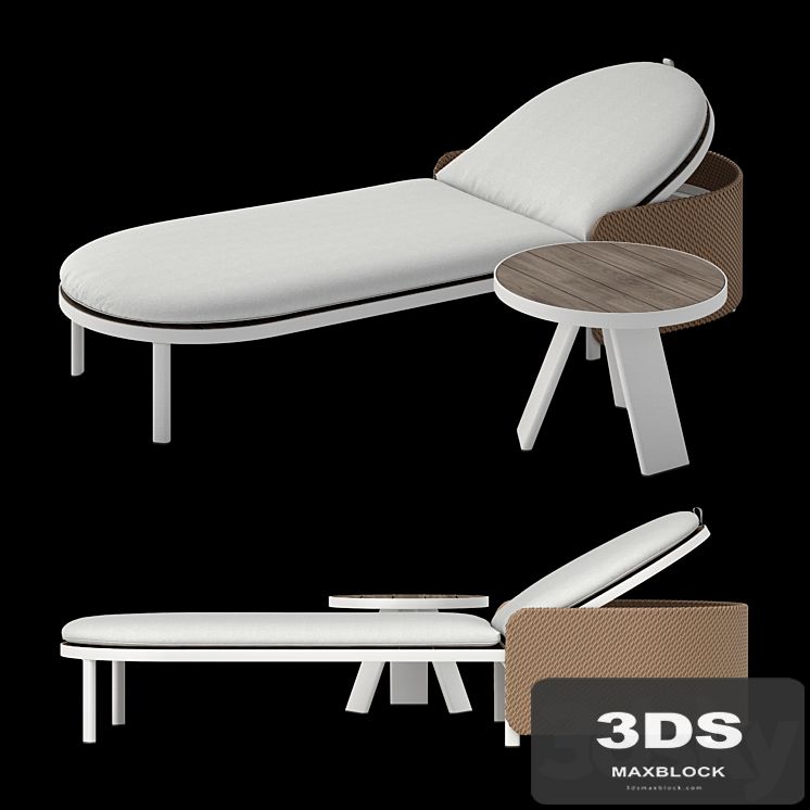 Deck chair Ethimo Esedra