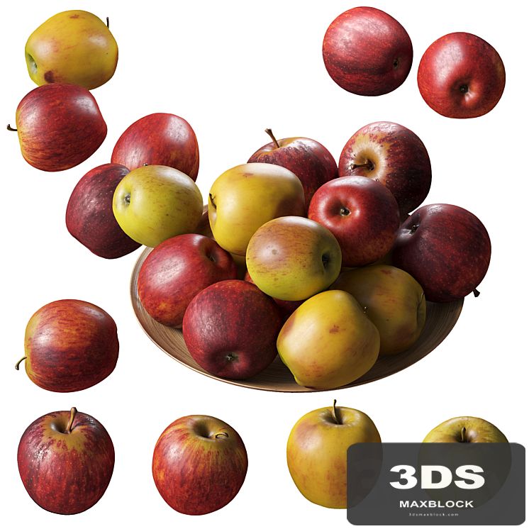 Apples Gala. 4 models