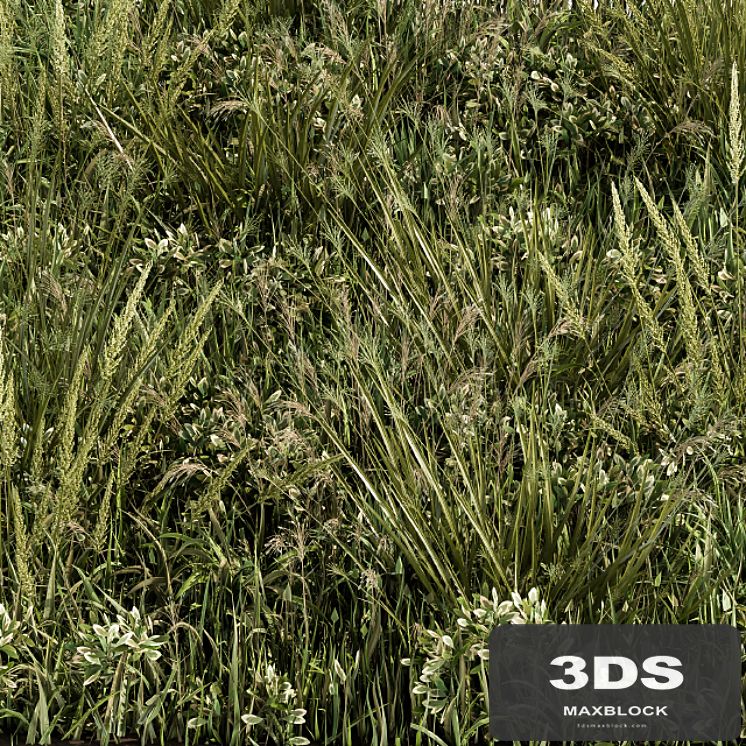 Wild Grass Green - Grass Set 03