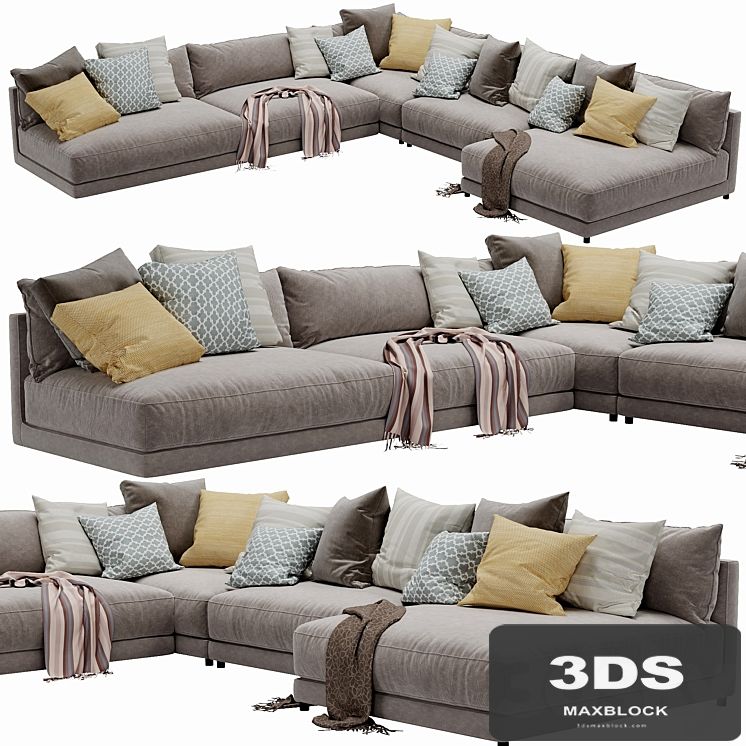 Blanche katarina Sectional