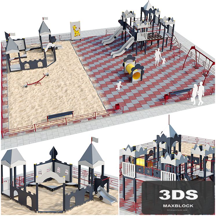 Playground children's town
