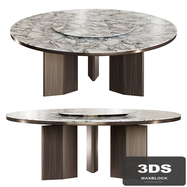 Minotti Morgan Marble Dining Table