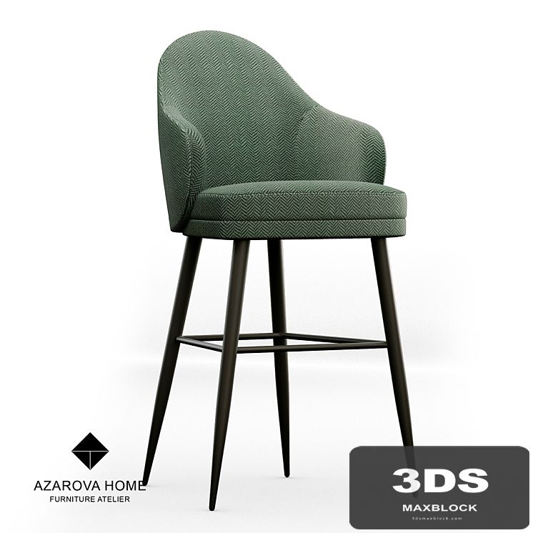 OM chair Azarova Home bar stool Sisley