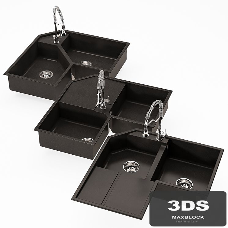 Corner Kitchen Sink