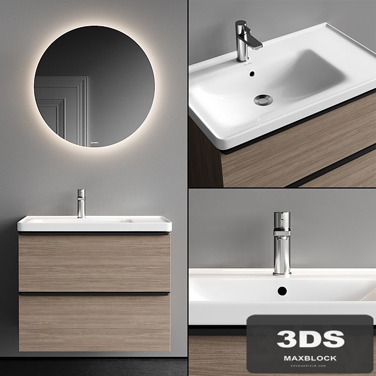 Duravit D-Neo Vanity Unit Set 1
