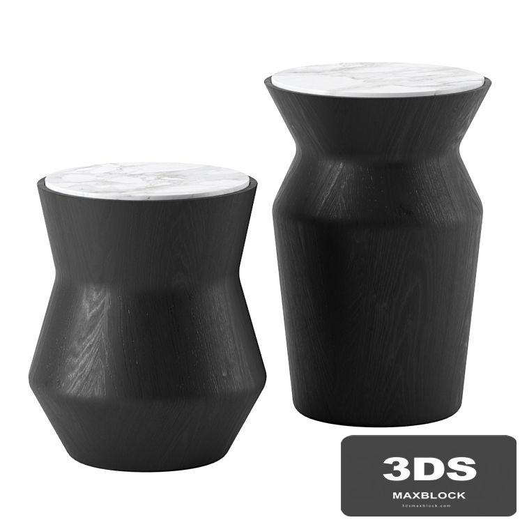 DAMA side tables by Gallotti & Radice