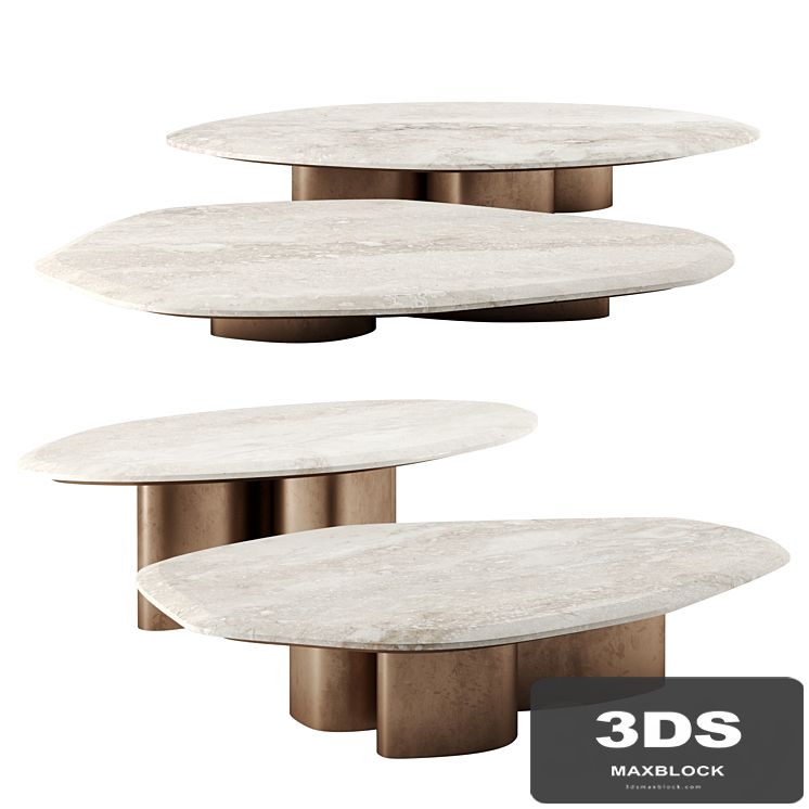 Ragali coffee tables by Roberto Cavalli Home