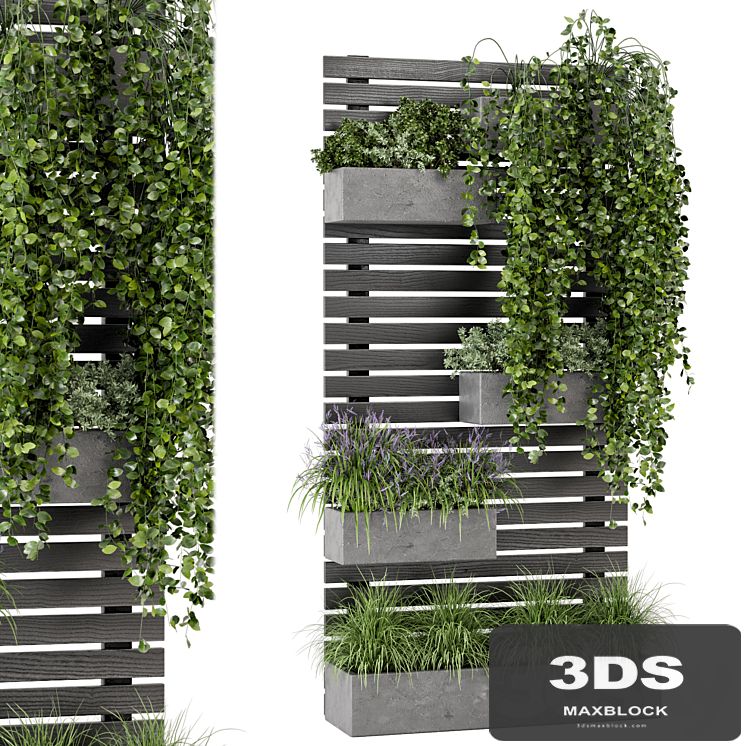 Outdoor Plants Pallet vertical planter Pots - Set 208