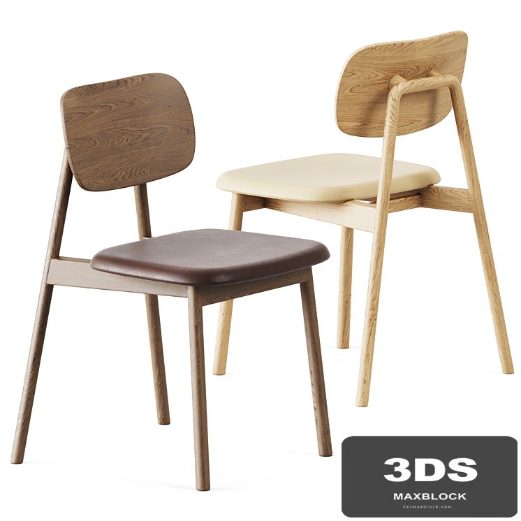 Wooden Klara Chair by Moroso