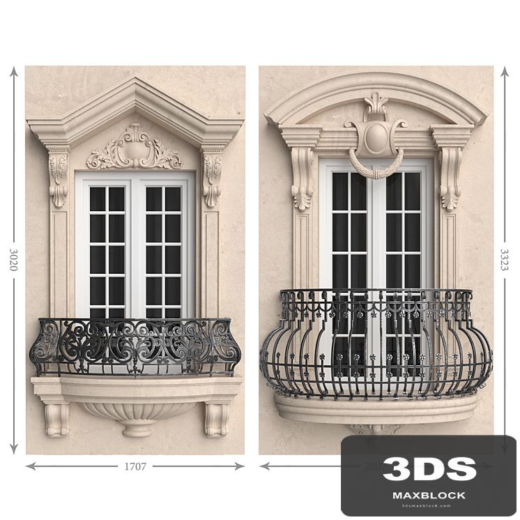 Classic balconies 2