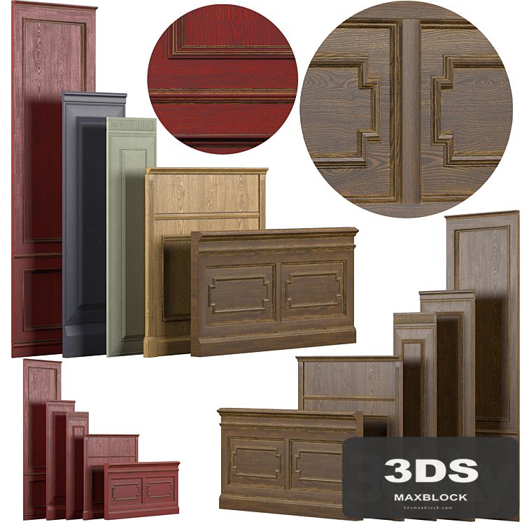 Decorative wall panels set 2