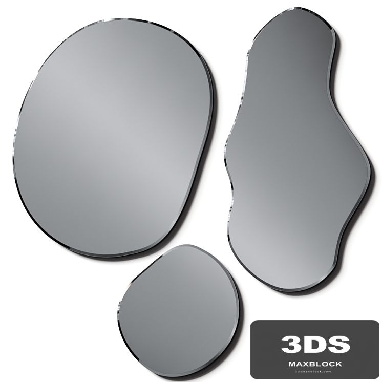 Ferm Living Pond Wall Mirrors