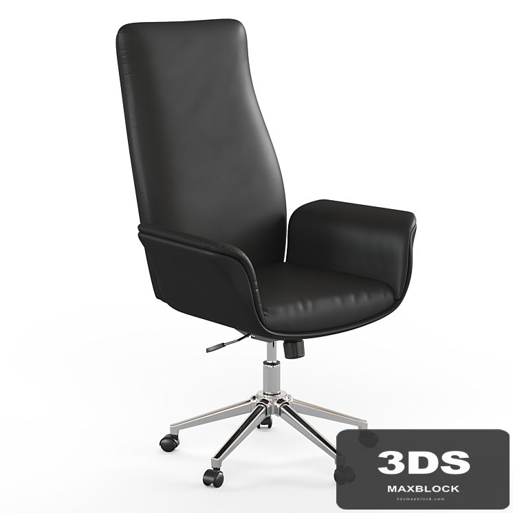High back office chair