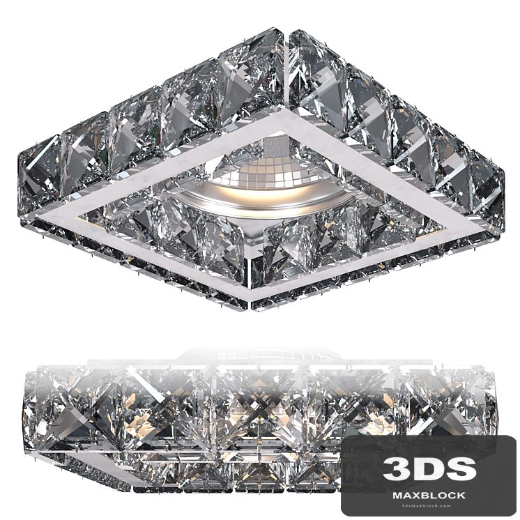 Spot light with crystal Novotech Neviera 370170