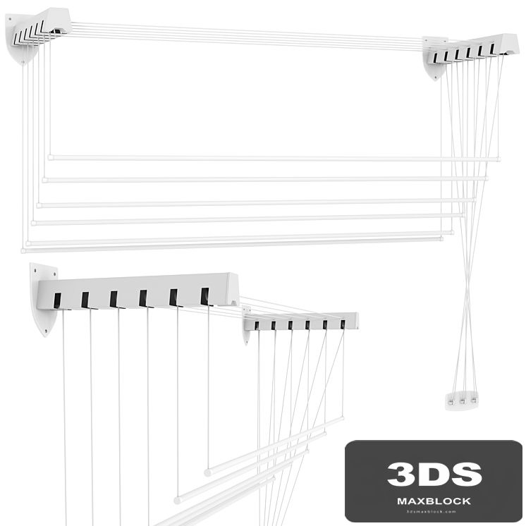 Wall-mounted clothes dryer Gimi SpA Lift 160 cm