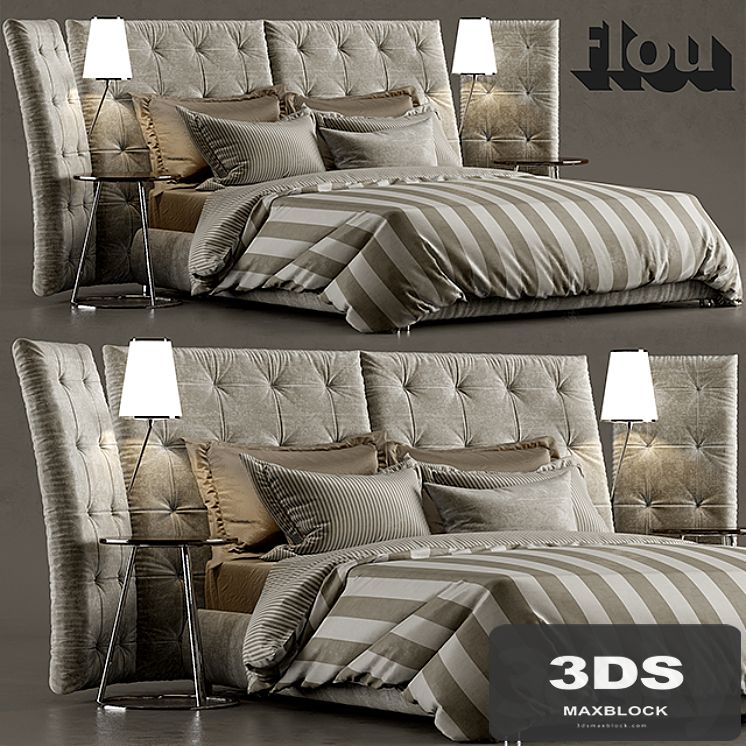 Bed ANGLE flou