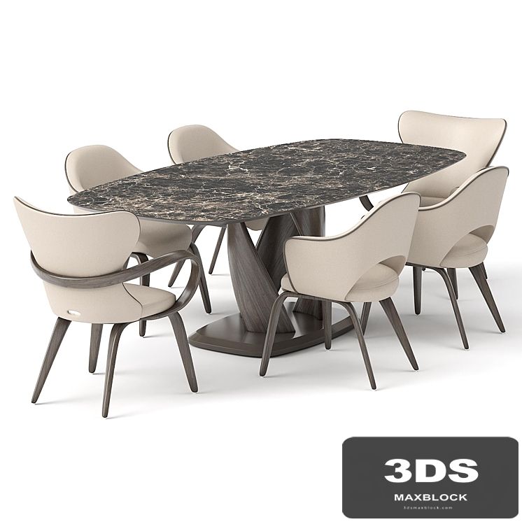 group with table virtuoz D 240x120 OM