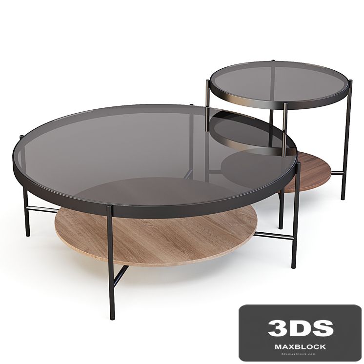 West-Elm: Rockville - Coffee and Side Table